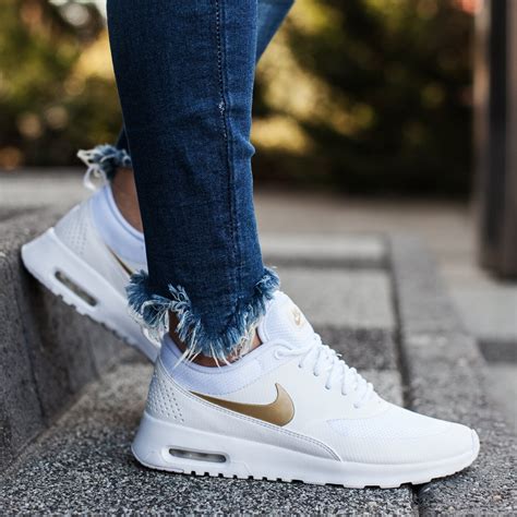 nike sneaker air max thea damen weiß|nike air max thea boot.